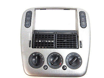 02 03 04 05 FORD EXPLORER MOUNTAINEER CARBON FIBER CLIMATE CONTROL DASH BEZEL
