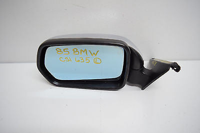 85 86 87 88 89 BMW 635CSI LEFT DRIVER MIRROR CHROME AND BLACK