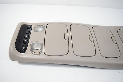 01 02 03 04 05 TOYOTA SEQUOIA OVERHEAD CONSOLE INFO DISPLAY LIGHT GREY GRAY