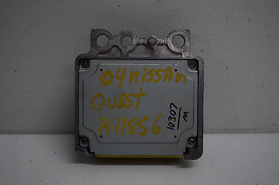04 05 06 NISSAN QUEST AIRBAG CONTROL MODULE 988205Z100