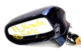 06 07 08 09 10 11 HONDA CIVIC LEFT DRIVER SIDE MIRROR BLUE