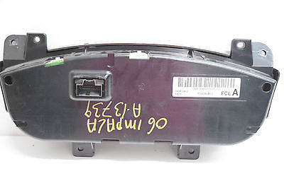 06 07 08 09 10 CEHVY IMPALA INSTRUMENT CLUSTER SPEEDOMETER 156K
