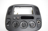 02 03 04 05 06 07 FORD ESCAPE 4X4 DSH BEZEL CLIMATE CONTROL BLACK