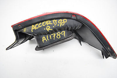 98 99 00 HONDA ACCORD RIGHT PASSENGER TAIL LIGHT OEM