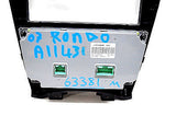 07 08 KIA RONDO CLIMATE CONTROL DASH BEZEL COVER INFO DISPLAY
