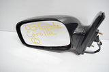 03 04 05 06 07 08 TOYOTA COROLLA LEFT DRIVER MIRROR