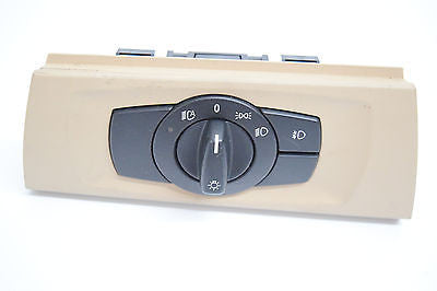 06 07 08 09 10 11 12 BMW 328XI 335I HEADLIGHT CONTROL KNOWB WITH BEZEL