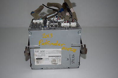 13 14 15 NISSAN PATHFINDER CD PLAYER RADIO DUEL DUAL CLIMATE CONTROL