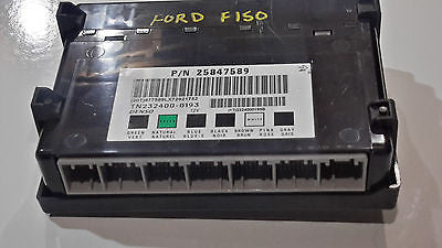 08 09 PONTIAC G8 BODY CONTROL MODULE 25847589