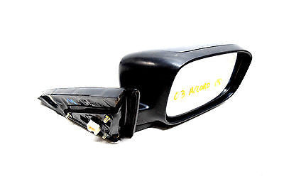 03 04 05 06 07 HONDA ACCORD RIGHT PASSENGER MIRROR BLUE BLACK TRIM