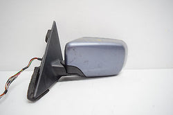 01 02 03 04 05 BMW 325I LEFT DRIVER SIDE MIRROR BLUE BLACK TRIM