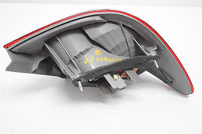 03 04 05 06 07 08 TOYOTA COROLLA TAIL LIGHT TAILLIGHT RIGHT PASSENGER