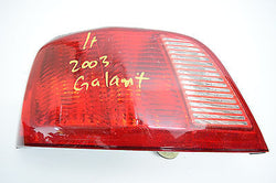 02 03 MITSUBISHI GALANT LEFT DRIVER TAIL LIGHT TAILLIGHT OEM