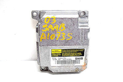 02 03 04 05 SAAB 95 9.5 9-5 9 7 9-7 AIRBAG CONTROL MODULE 5266234