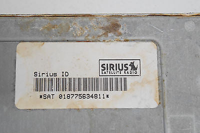 07 08 09 FORD SIRIUS  RADIO MODULE SATELITE RADIO 7R3T-18C963-EA