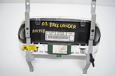 02 03 LAND ROVER FREELANDER SPEEDOMETER INSTRUMENT CLUSTER 145K MILES