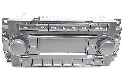 04 05 06 07 08 09 10 CHRYSLER JEEP DODGE RADIO CD PLAYER SINGLE DISC