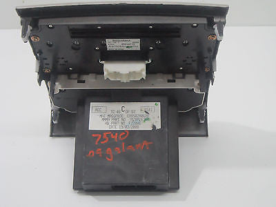 09 10 11 MITSUBISHI GALANT CLIMATE CONTROL DASH BEZEL