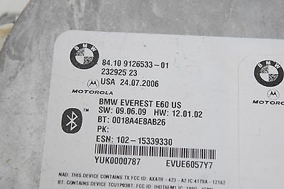 08 -13 BMW X5 330 325 TELEMATIC WIRELESS BLUETOOTH MODULE COMPUTER  84106963798