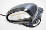 06 07 08 MITSUBISHI ECLIPSE LEFT DRIVER SIDE VIEW MIRROR BLUE BLACK TRIM