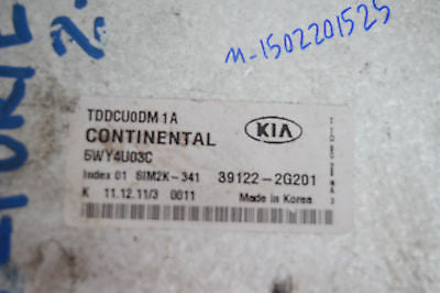 11 12 13 KIA FORTE ECU ECM ENGINE COMPUTER 39122-2G201