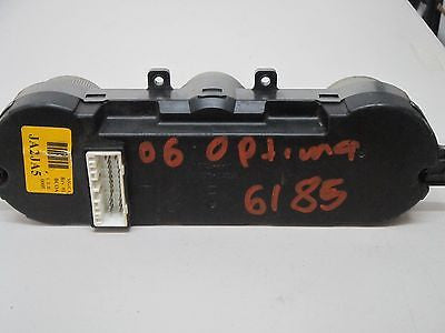 06 07 08 KIA OPTIMA CLIMATE CONTROL