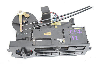88 89 90 91 HONDA CRX MANUAL CLIMATE CONTROL OEM