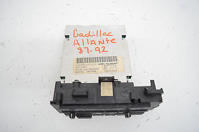 87 88 89 90 91 92 CADILLAC ALLANTE LIGHTING CONTROL CENTER OEM