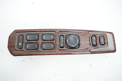 03 04 05 06 07 CADILLAC CTS LEFT DRIVER MASTER WINDOW SWITCH WOODGRAIN