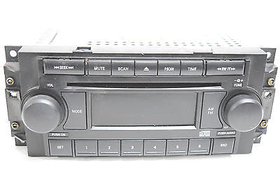 04 05 06 07 08 09 10 CHRYSLER JEEP DODGE RADIO CD PLAYER SINGLE DISC