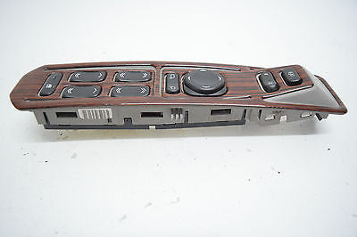 03 04 05 06 07 CADILLAC CTS LEFT DRIVER MASTER WINDOW SWITCH WOODGRAIN