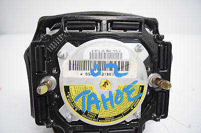 99 00 01 02 CHEVY TAHOE SILVERADO LEFT DRIVER AIRBAG BLACK
