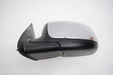 98 99 00 01 CHEVY SILVERADO LEFT DRIVER SIDE VIEW MIRROR CHROME BLACK TRIM