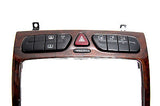 01 02 03 04 05 MECEDES C230 C240 DUEL DUAL CLIMATE CONTROL DASH BEZEL