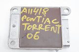 2006 CHEVROLET EQUINOX/TORRENT SRS AIR BAG MODULE ECU OEM 15860057