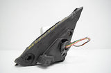 98 99 00 BMW 528I RIGHT PASSENGER SIDE MIRROR SILVER BLACK TRIM
