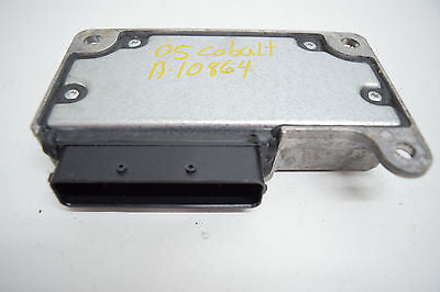 05 CHEVY COBLAT PURSUIT AIRBAG CONTROL MODULE 15249432