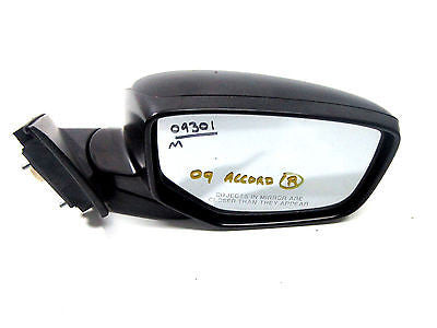 08 09 10 11 12 HONDA ACCORD RIGHT PASSENGER MIRROR BLACK