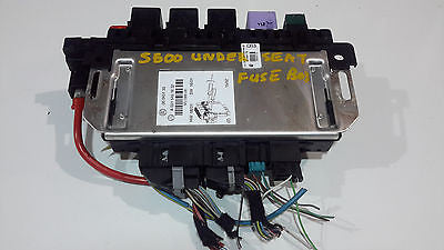00 01 02 03 04 05 06 MERCEDES W220 S430 S500 S55 SAM REAR UNDER SEAT FUSE BOX