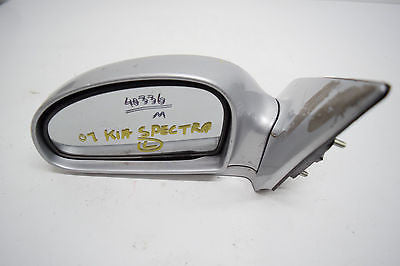 04 05 06 07 08 09 KIA SPECTRA LEFT DRIVER SIDE VIEW MIRROR SILVER