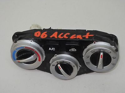06 07 08 HYUNDAI ACCENT CLIMATE CONTROL