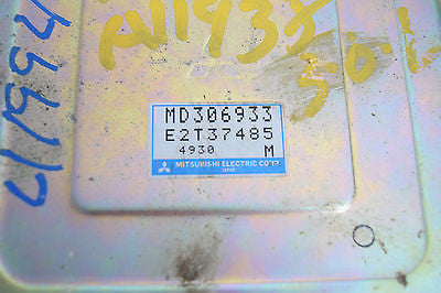 94 95 MITSUBISHI MONTERO ECU ECM ENGINE COMPUTER