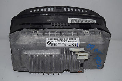 02 03 04 05 BMW 745I 745IL NAVIGATION DISPLAY SCREEN PLEXY GLASS HAS SMALL CRACK
