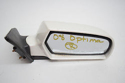 06 07 08 KIA OPTIMA RIGHT PASSENGER SIDE VIEW MIRROR PEARL WHITE