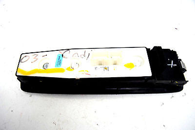 98 99 00 01 02 03 04 CADILLC SEVILLE STS LEFT DRIVER MASTER WINDOW SEAT SWITCH