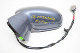 06 07 08 MITSUBISHI ECLIPSE LEFT DRIVER SIDE VIEW MIRROR BLUE BLACK TRIM