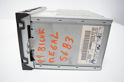 96 97 98 99 00 01 02 BUICK REGAL CENTURY LESABRE CD CASSETTE PLAYER