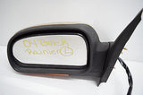 03 04 05 06 07 BUICK RAINIER LEFT DRIVER MIRROR GOLD BLACK TRIM