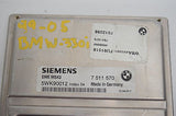 01 02 03 BMW 530I 525I ECU ECM ENGINE COMPUTER 7511570