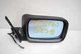 96 97 98 99 BMW 328IS RIGHT PASSENGER SIDE MIRROR WHITE BLACK TRIM